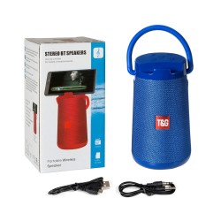 T&G WATERPROOF WIRELESS BLUETOOTH SPEAKER TG-138 FM/TF/AUX/USB/HANDS-FREE BLUE T&G WATERPROOF WIRELESS BLUETOOTH SPEAKER TG-138 FM/TF/AUX/USB/HANDS-FREE BLUE